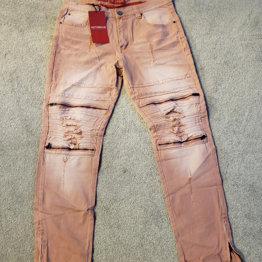 Men's Premium Denim Stretch Jeans Size 34x32